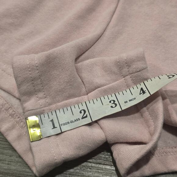 The North Face Pink Core Elastic Waist Workout Comfort Shorts w. Pockets - Picture 7 of 8